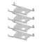 Luxrite New Construction Mounting Plate 2-3-4 Inch Extendable Bars Sliding Plate 4 Cutout Sizes, 4PK LR41004-4PK - alternate 1